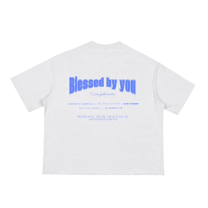 Ion Blue Boxy Tee